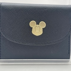 【未使用】ナチュラルビューティーベーシック ミッキー 三つ折り財布 