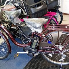【配送🉑】電動アシスト自転車の画像