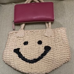 ニコちゃんバッグの画像