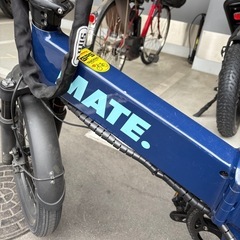 MATE Fusion mate bike 電動アシスト 折りたたみ　自転車の画像