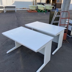 【OF-31】美品 オフィスデスク 横幅120cm 平机 ワーク...
