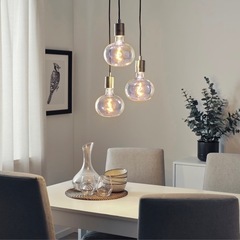 照明器具＋電球2デザインの画像