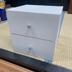 2段コンパクト棚✨ホワイト