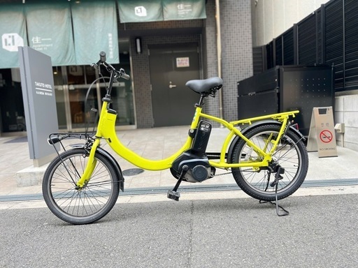 大阪府　Assist 電動アシスト自転車 シティタイプ イエロー 大阪府 Assist 電動アシスト自転車 シティタイプ イエロー 自転車