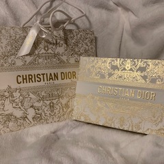 Dior ホリデー限定 ラッピング 空箱 リボン付き