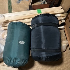 寝袋　2個