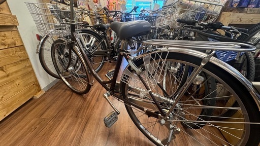 中古整備品26インチ自転車ブリヂストンプロムナード26インチ (自転車屋