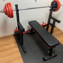 ベンチプレスセット90kg美品！