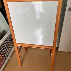 取りに来られる方に限定　無料でお譲りします　ホワイト＆ブラック両面ボードの画像
