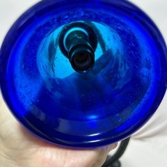 琉球ガラス卓上ランプの画像
