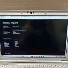 Let's note CF-SV8 i5-8365U 8GB 256GB 12.5インチ Office付 バッテリー良好|160|の画像