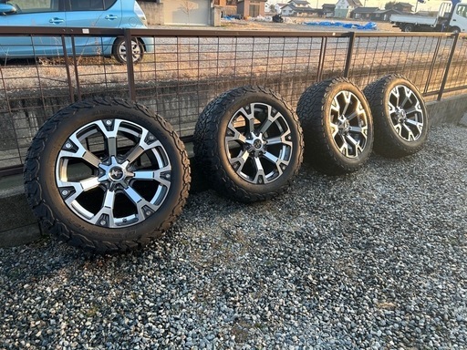 BFグッドリッチタイヤ275/55R20ナイト ロパワーホイール4本セット
