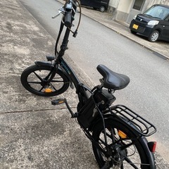 BONITAX 折りたたみ電動自転車 黒　バッテリー　2個の画像