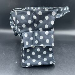 ○【美品】水玉ボストンバック 大容量の画像