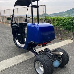ジャイロキャノピー　フルカスタム　ボアアップ　ロンホイ　メーター振り切り　2st後期　TA02-19番台   自賠責付き　の画像