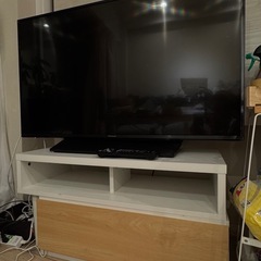 panasonic テレビ th-43gx850 と　テレビ台の画像