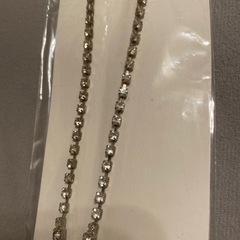 クリスビジューフラワーモチーフネックレスの画像