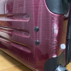 機内持ち込み可　スーツケース　赤の画像