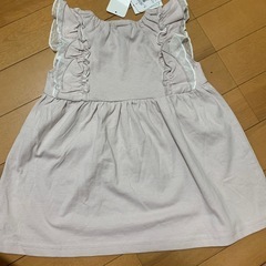 新品未使用　　女の子ワンピース90サイズの画像