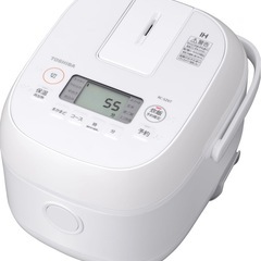 炊飯器 ホワイト RC-5XN-W [3合 /IH]の画像