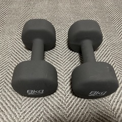 【0円譲渡】ダンベル 8kg 2個セット FIELDOORの画像