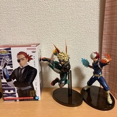 ヒロアカ　フィギュア　轟焦凍　爆豪勝己　ジュリオ