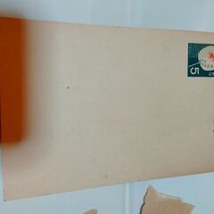 昭和中期？　古い切手とハガキの画像