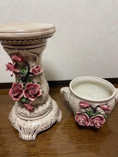 イタリア製陶花