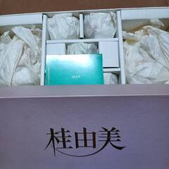 桂由美・とっくりとおちょこ、酒器・華むすび未使用、外国人へのお土産にどうですか？の画像