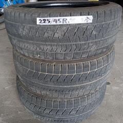 中古タイヤ#225/45R18 ブリジストン 3本