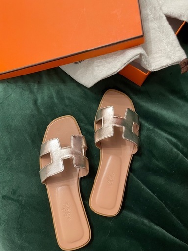 日本未入荷カラー】HERMES オラン ピンクゴールド36