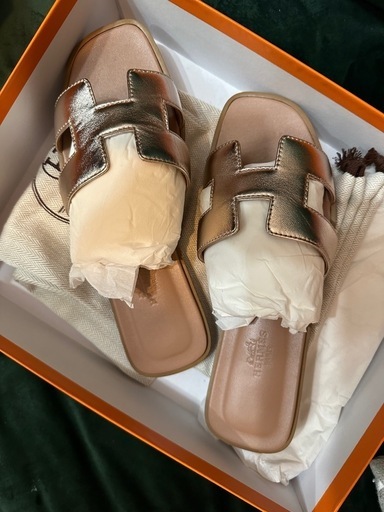 日本未入荷カラー】HERMES オラン ピンクゴールド36