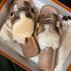 【日本未入荷カラー】HERMES オラン　ピンクゴールド36　　の画像