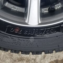 中古☆軽用　13インチ　スノータイヤ/ホイールの画像