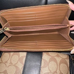 新品コーチの財布の画像