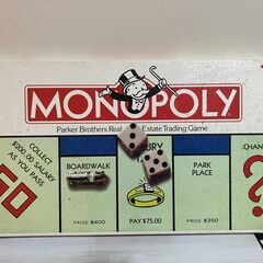 【中古玩具】ボードゲーム　モノポリー