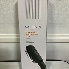 【中古家電】生活家電　SALONIA　ヘアアイロン　ブラシ型