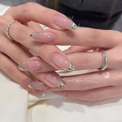 ネイルモデル様募集(ガラスフレンチ)