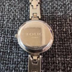 腕時計　フォリオ　レディース　新品電池交換込みの画像