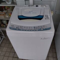美品　東芝　音の静かな 洗濯機　ハイパワー6kg　高性能　洗濯機の画像