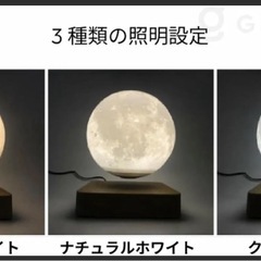 浮遊する月のランプお譲りしますの画像