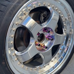 86 BRZ WORK MEISTER ワークマイスターS1 3PIECE+ 100PCD引取限定4本の画像