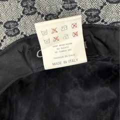 GUCCI キャンバス　GG ハットの画像