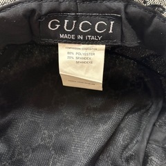 GUCCI キャンバス　GG ハットの画像