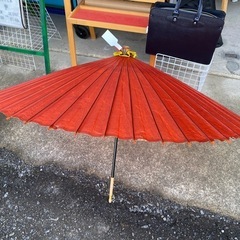 🍀羽二重傘 和傘の画像