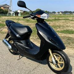 ホンダ　スマートDio　Ｚ4　4サイクル　自賠責保険６／２４まで　前後タイヤ新品　アイドリング少し不安定、ガソリンタンク鍵固渋　新品ブレーキパッド＆シューおまけの画像