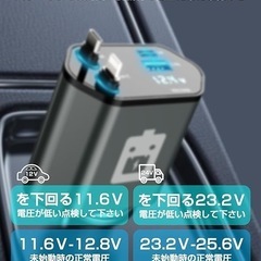 新品未使用　車載充電器　スマホ充電器　急速充電　シガーソケットの画像