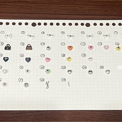 ネイルパーツ（cc.Lv.miu.GG.など）　デコパ　ギャル　...