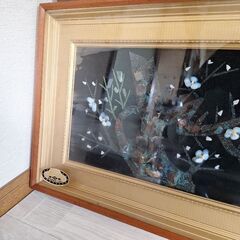 貴石画　骨董品　アートの画像