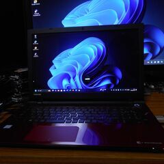 ノートパソコン 東芝 Dynabook Windows11 24H2 CPU i7-5500U SSD256GB メモリ8GB Office2021 Blu-ray の画像